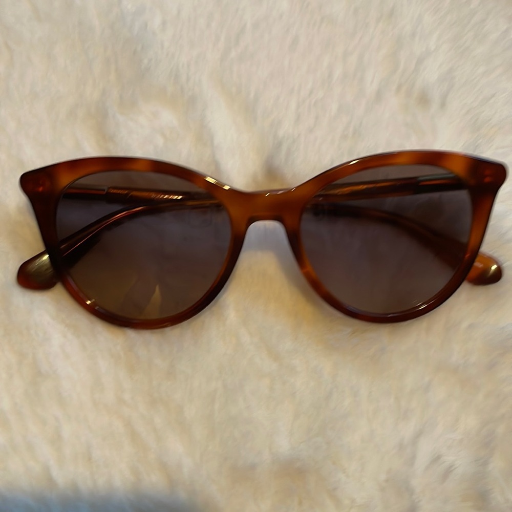 Kate spade hello sunshine Janalynn 51MM Oval Sunglasses in brow.